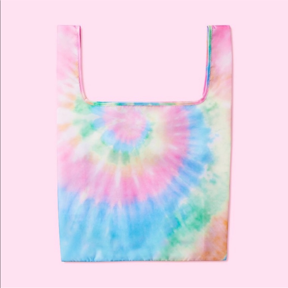 Stoney Clover Lane Reusable Tote Bag Rainbow Tie-Dye